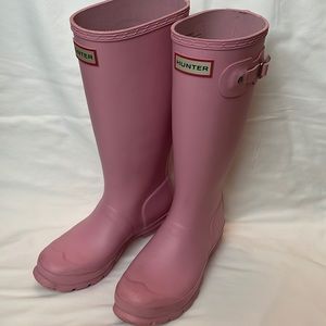 Girls Azalea Pink 14” Tall Hunter Boots